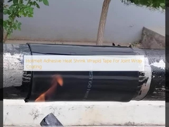 Cinta termorretráctil adhesiva de fusión en caliente para revestimiento de juntas