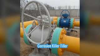Detener la corrosión Protección de relleno fácil